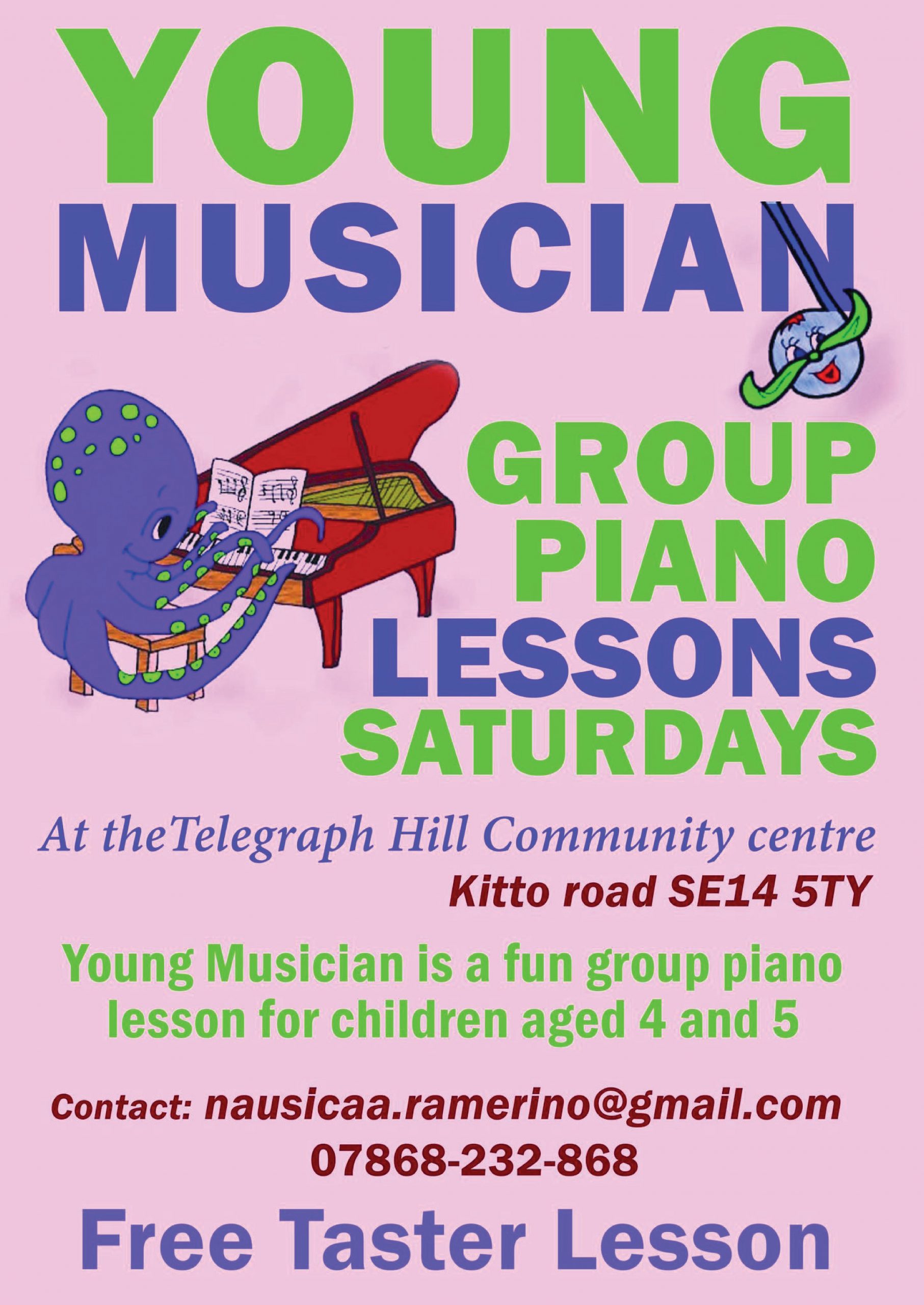 Young Musician – Group Piano Lessons